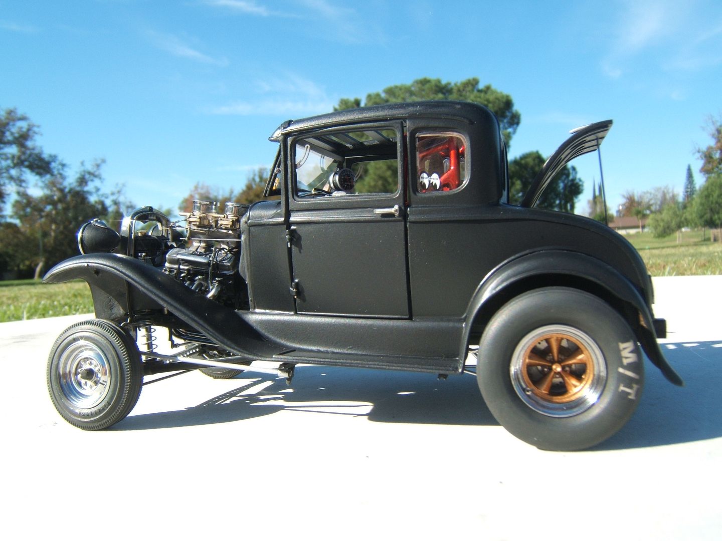 Jeff Lindstrom`s 1930 Ford Model A10 1/2 Second Race Car "Outside